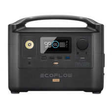EcoFlow RIVER PRO Portable Power Station - Battery capacity 720Wh, AC Output 600W with surge 1200W